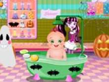 Игра Купание малыша в ванне фото