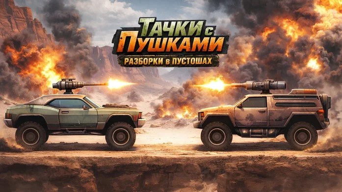 Тачки с пушками: разборки в пустошах